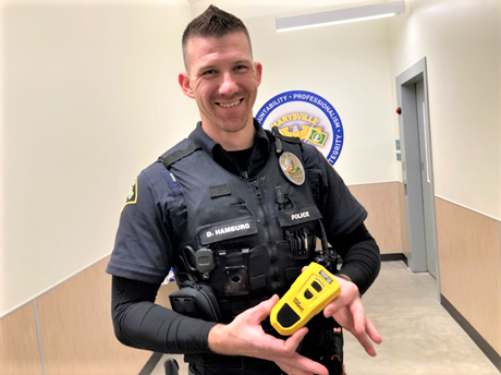 BolaWrap and MPD officer