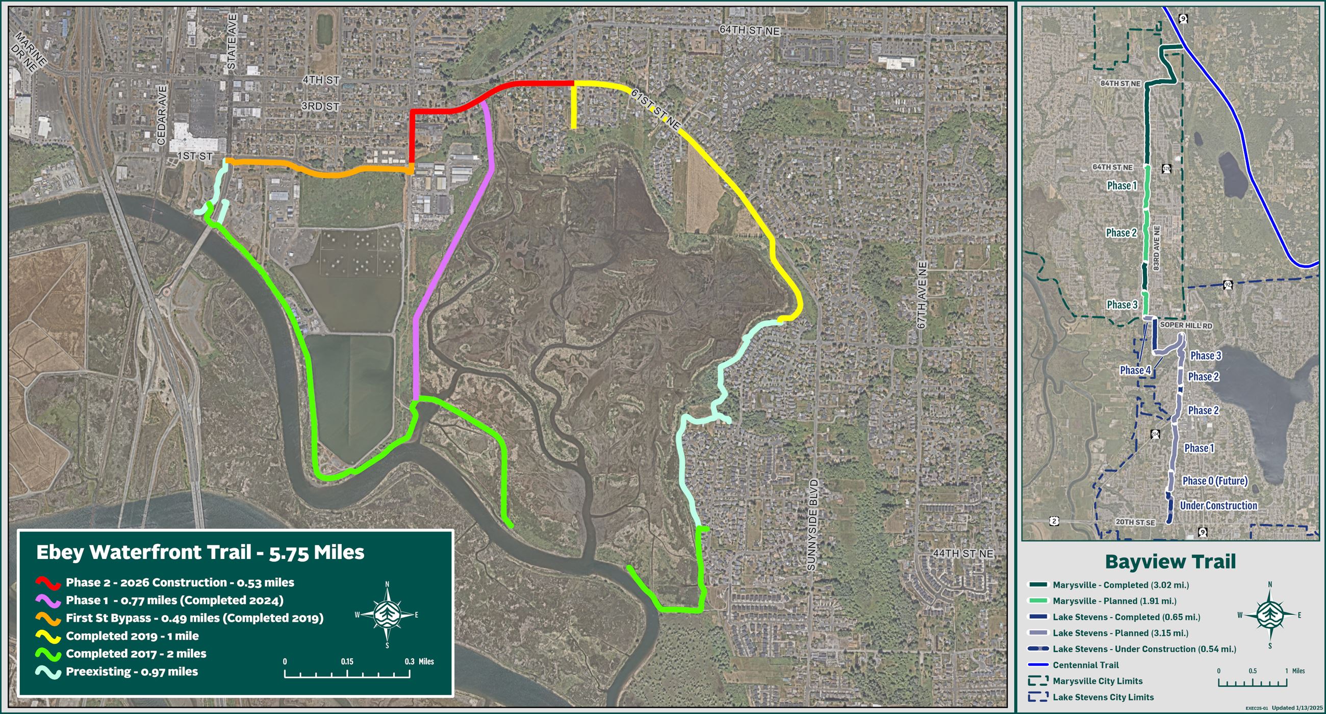 Bayview Trail Connector map