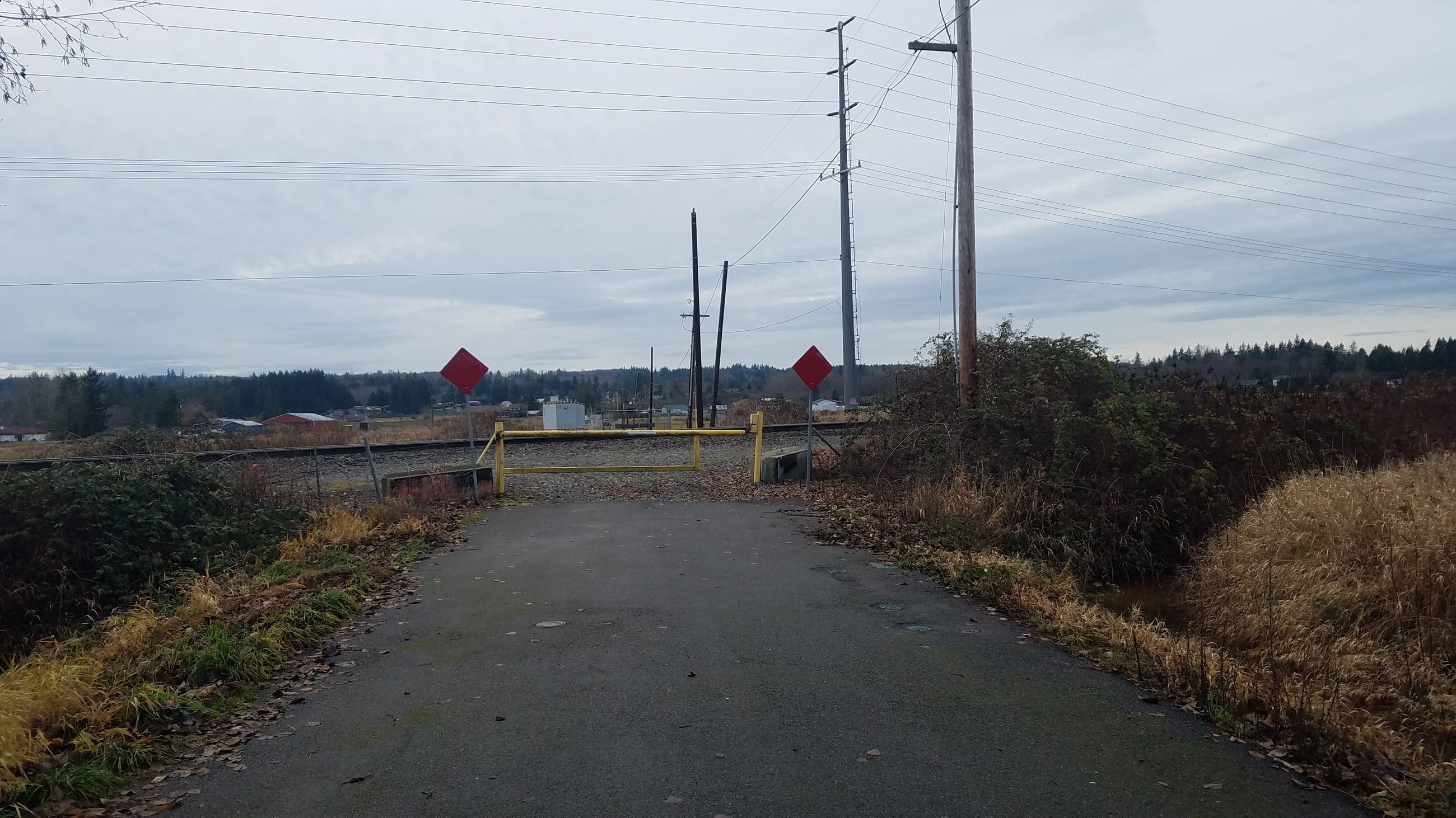 156th Former at grade RR crossing