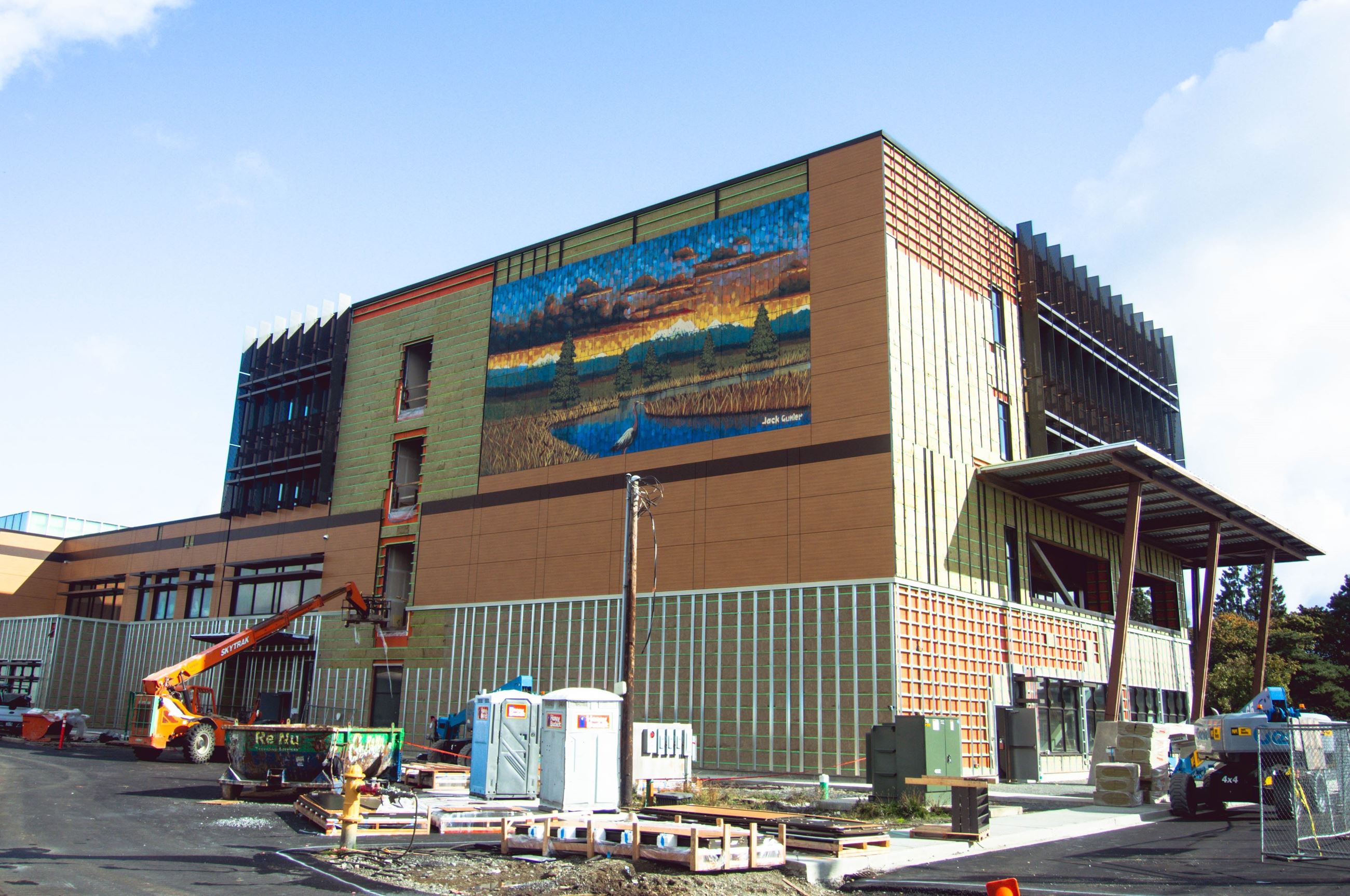 Marysville Civic Center mural